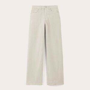 Everlane Women's Mid-Way Pant in Corduroy in Sandstone, Size 28